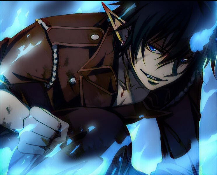 anime blueexorcist rin image by @strangerintheback