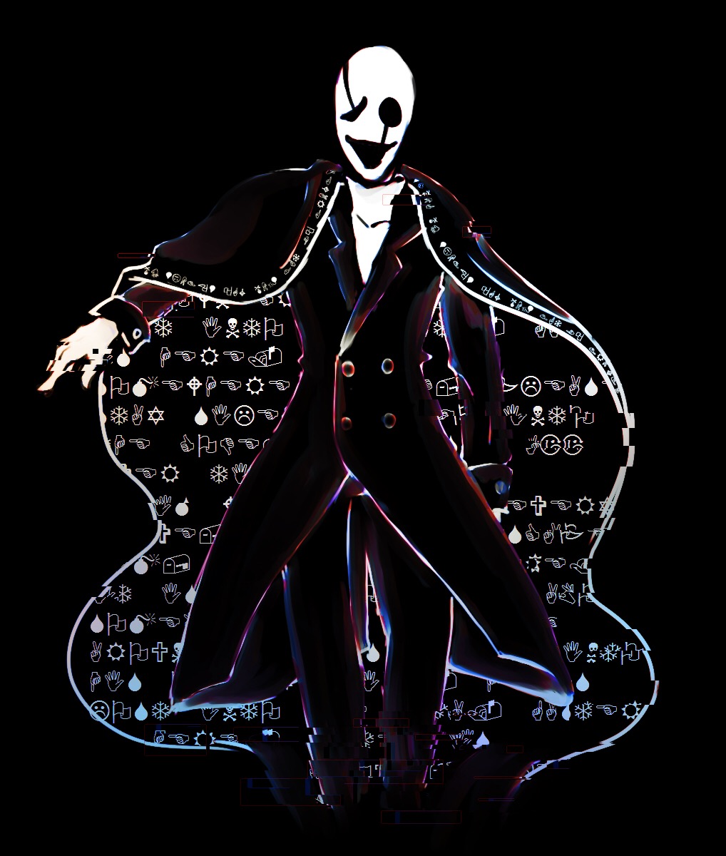 This visual is about gaster undertale #gaster #undertale.