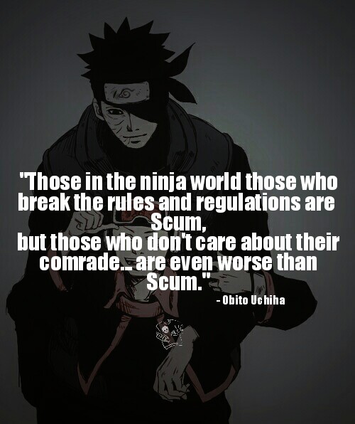 Quotes Obito | Quotes All 1