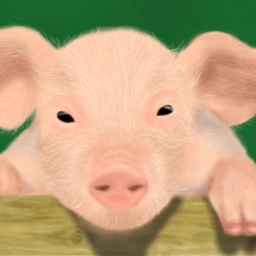 drawing piglet cute pink wdppiggie